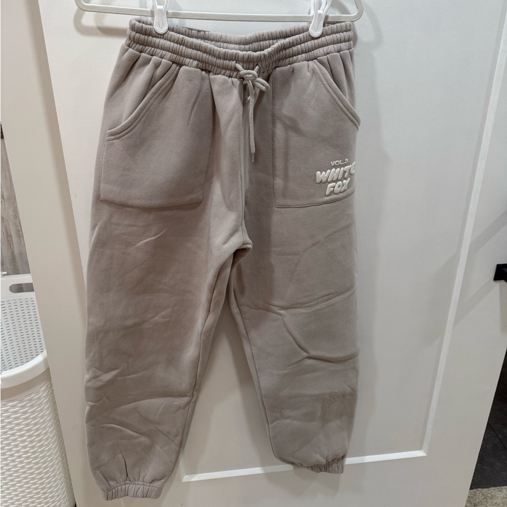 White Fox Boutique Gray Joggers